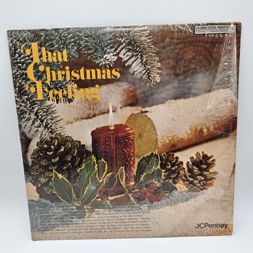 That Christmas Feeling Vinyl Record Album Columbia Vintage 1973 JC Penney TESTED